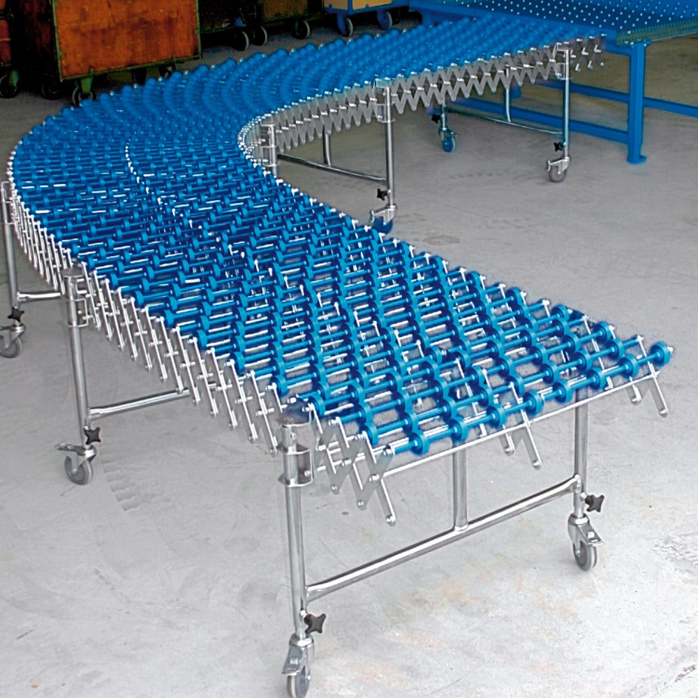 Produktabbildung Nr. 2: Scheren-Röllchenbahn, Länge 1,7 - 6,2 m, Breite 400 mm