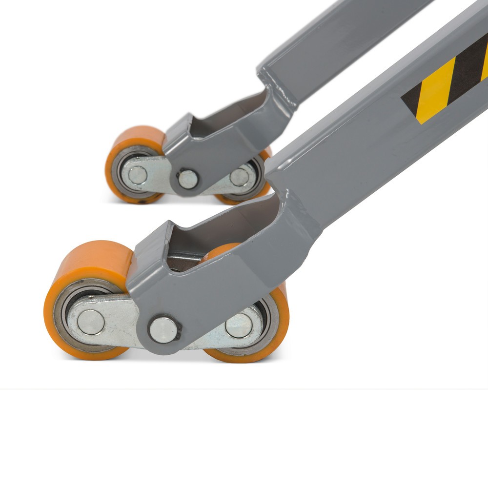 Produktabbildung Nr. 3: C-Ware Scheren-Hubwagen Ameise® PTM 1.5 elektrohydraulisch, Tragkraft 1.500 kg, Gabellänge 1.520 mm, Polyurethan