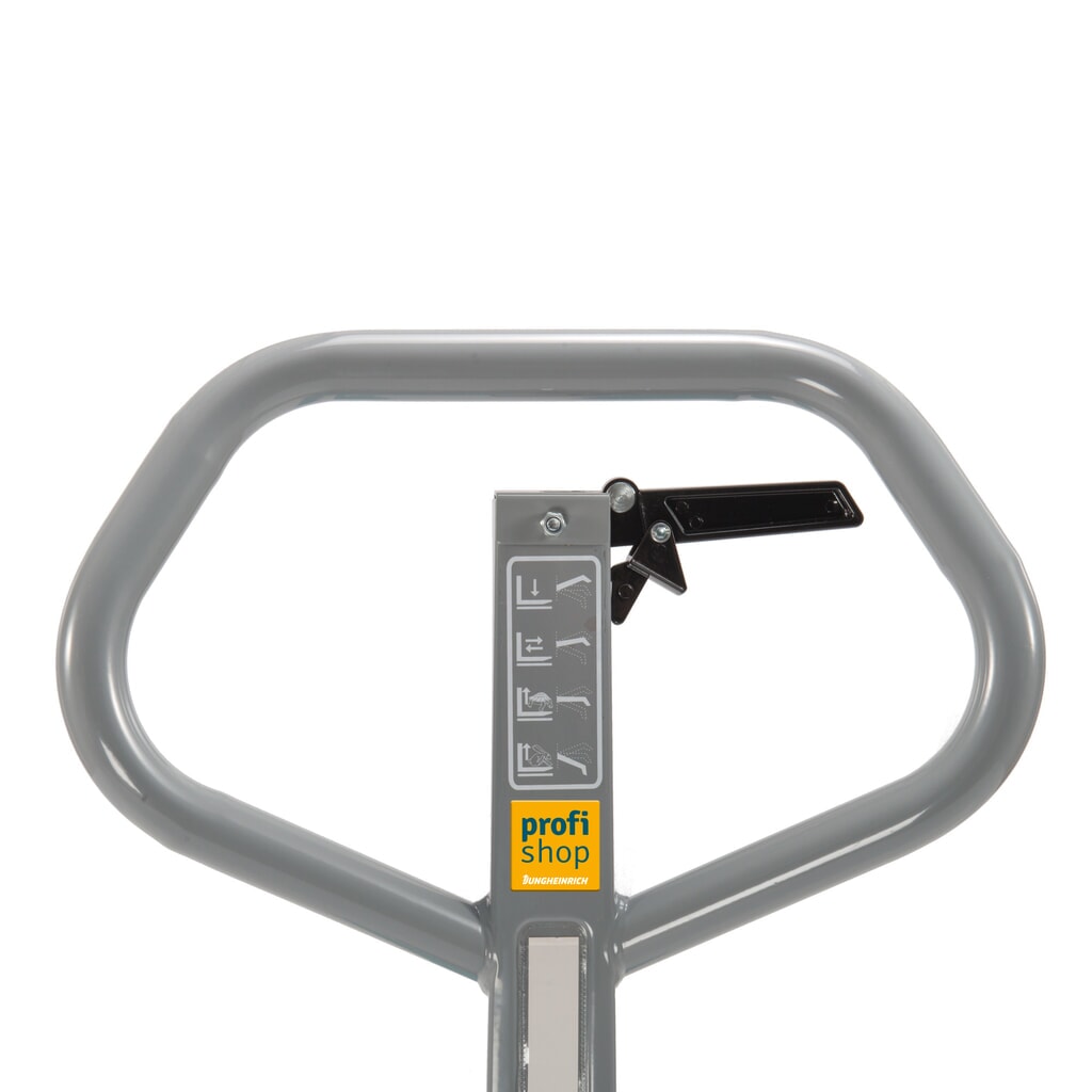 Produktabbildung Nr. 6: B-Ware Scheren-Hubwagen Ameise® - handhydraulisch, TK 1.500 kg, GL 1.520 mm, Polyurethan