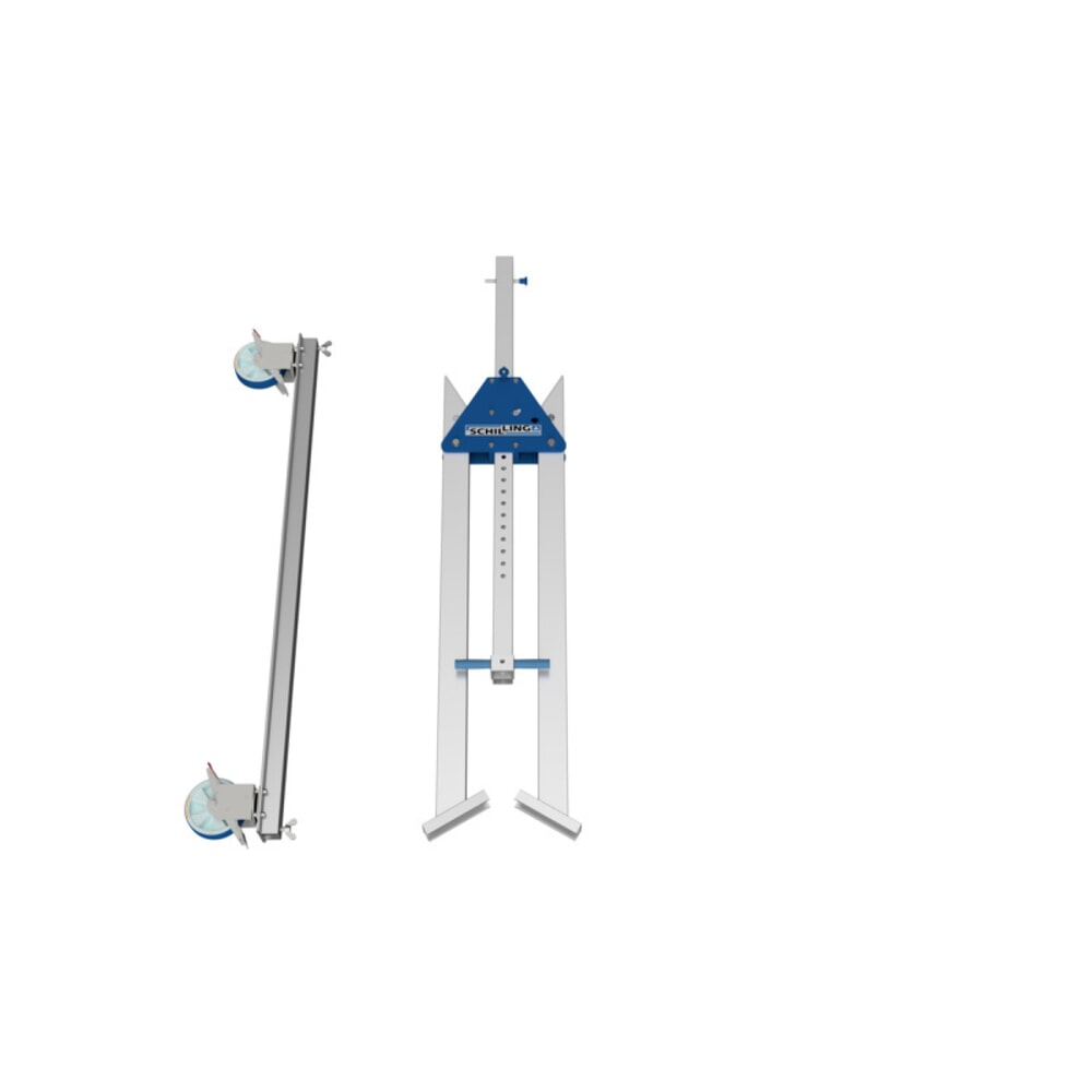 Produktabbildung Nr. 4: SCHILLING Alu-Portalkran mit teilbarem Doppelträger, Einhängepunkt 2.155-3.655 mm, Länge 6.000 mm, TK 1.000 kg
