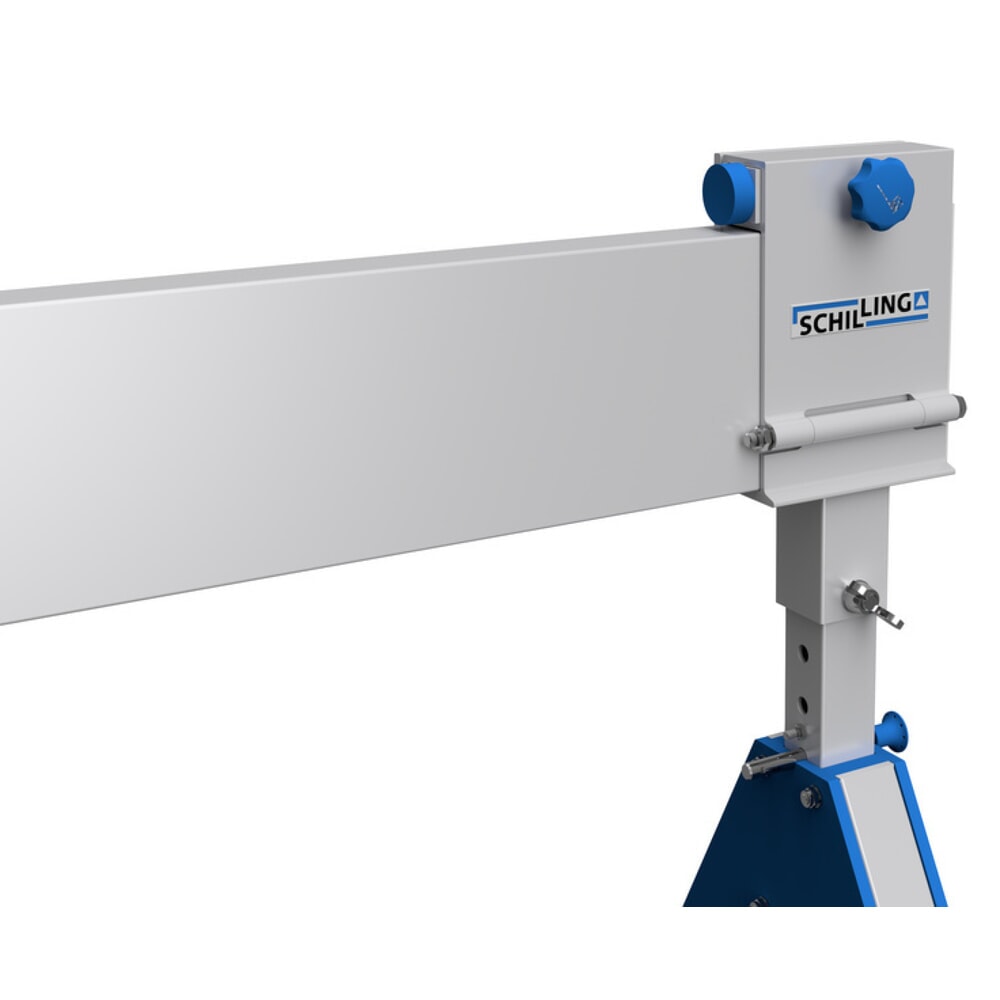 Produktabbildung Nr. 5: SCHILLING Alu-Portalkran mit teilbarem Doppelträger, Einhängepunkt 2.155-3.655 mm, Länge 6.000 mm, TK 1.000 kg