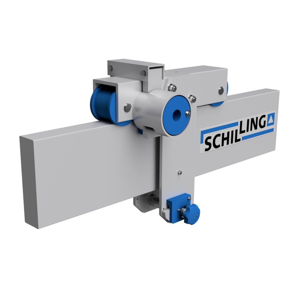 Produktabbildung Nr. 7: SCHILLING Alu-Portalkran mit teilbarem Doppelträger, Einhängepunkt 2.155-3.655 mm, Länge 6.000 mm, TK 1.000 kg