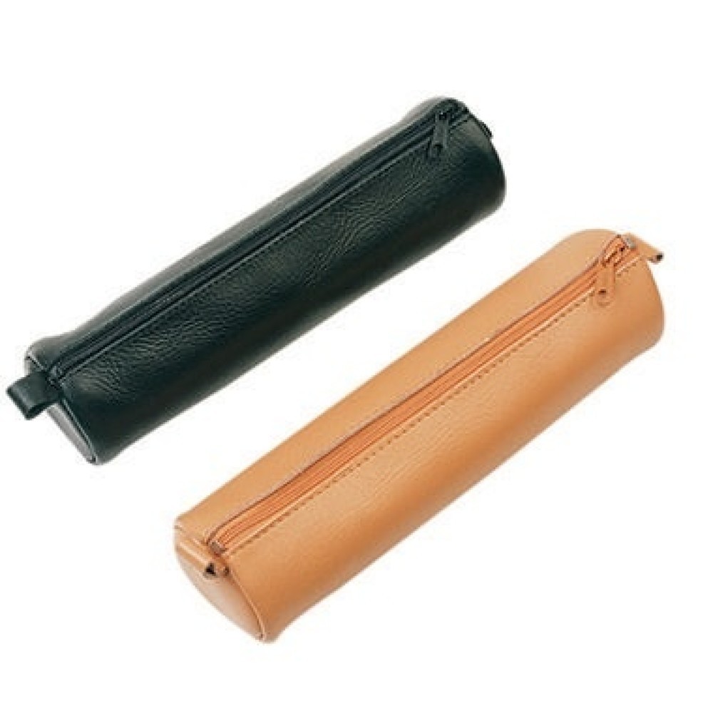 Produktabbildung: Alassio Schreibgeräteetui 43031 21x6x6cm glatt Leder schwarz