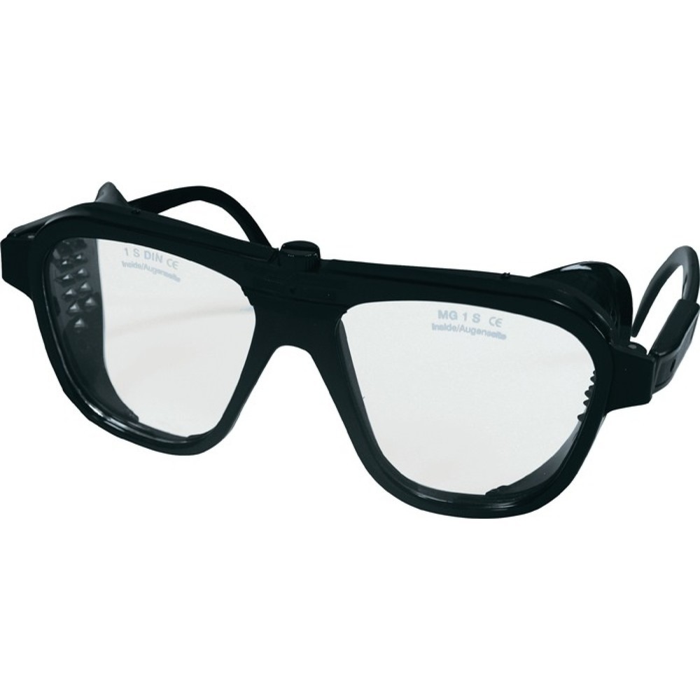 Produktabbildung: SCHMERLER Schutzbrille EN 166 Bügel