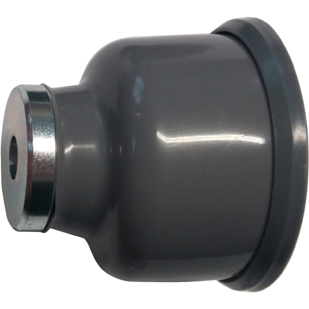 Produktabbildung: SCHNEGEL Magnettürfeststeller 011/573/2, Kunststoff grau, Höhe 54 mm, Dübelmontage