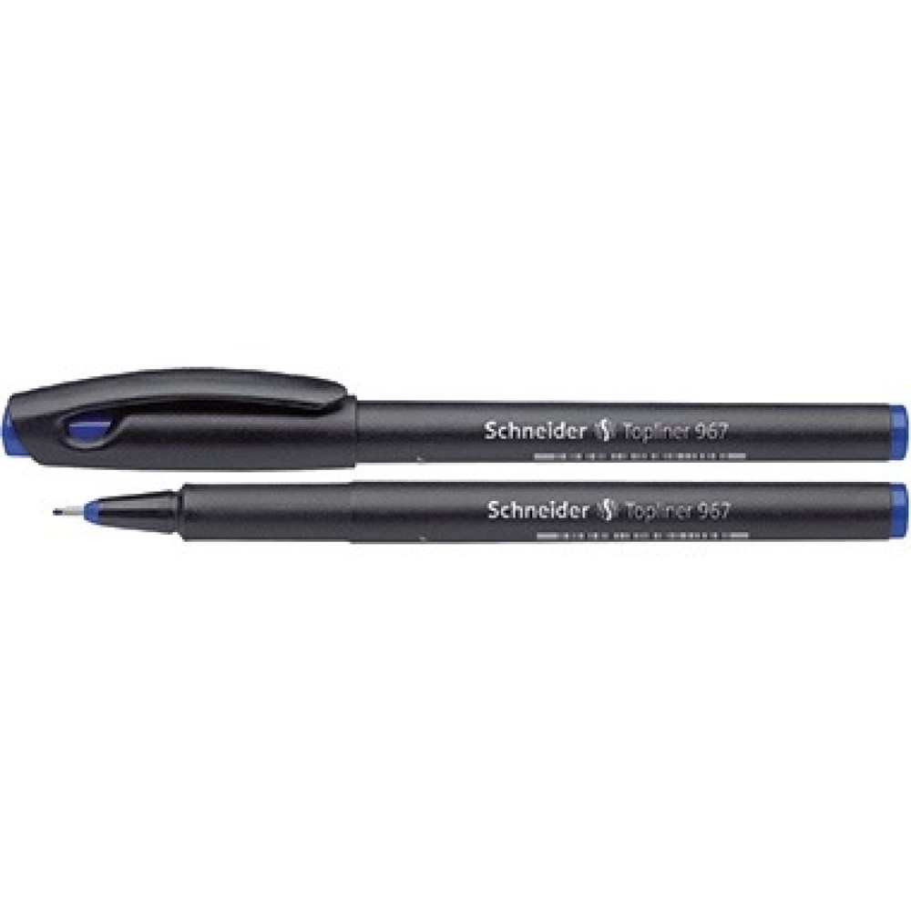 Produktabbildung: Schneider Fineliner Topliner 967 9673 0,4mm blau