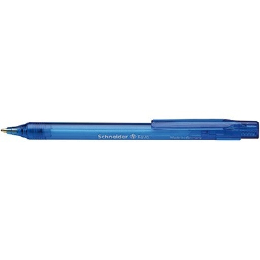 Schneider Kugelschreiber Fave 770 130403 Druckmechanik Mine blau Produktabbildung: Schneider Kugelschreiber Fave 770 130403 Druckmechanik Mine blau