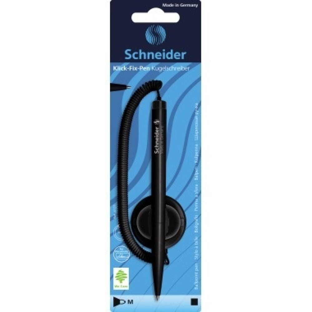 Produktabbildung: Schneider Kugelschreiber Klick Fix Pen 4121 schwarz