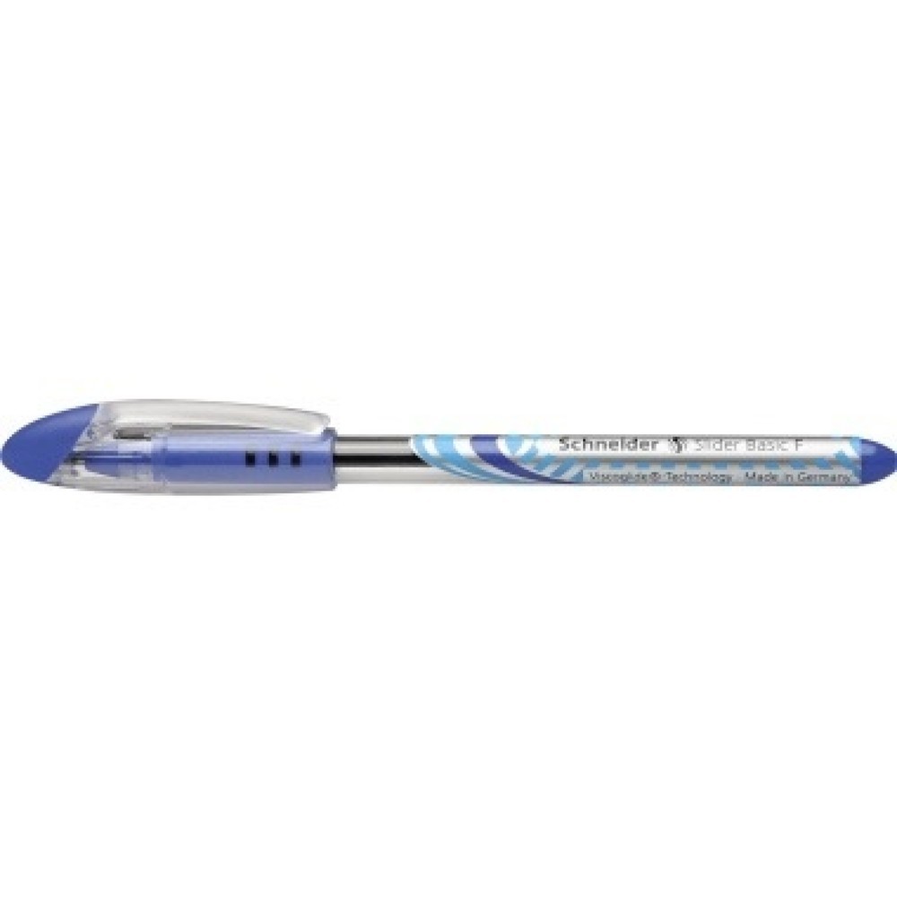 Produktabbildung: Schneider Kugelschreiber Slider Basic 151003 F blau