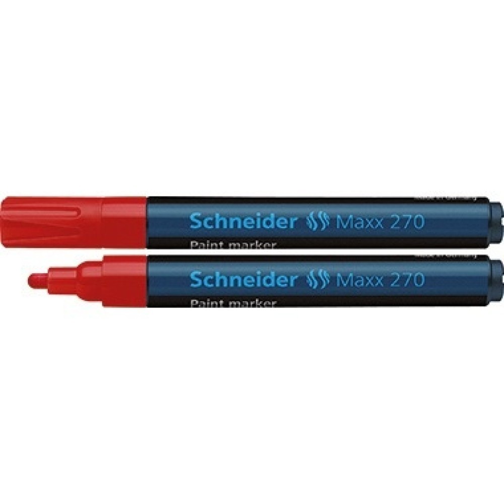 Produktabbildung Nr. 1: Schneider Lackmarker Maxx 270 127002 1-3mm Rundspitze rot