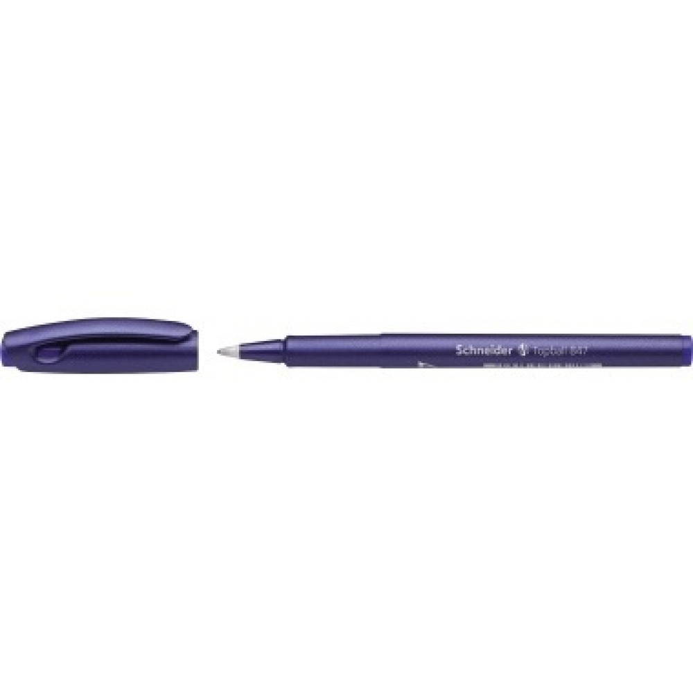 Produktabbildung: Schneider Tintenroller Topball 8473 Kappenmodell M 0,5mm blau