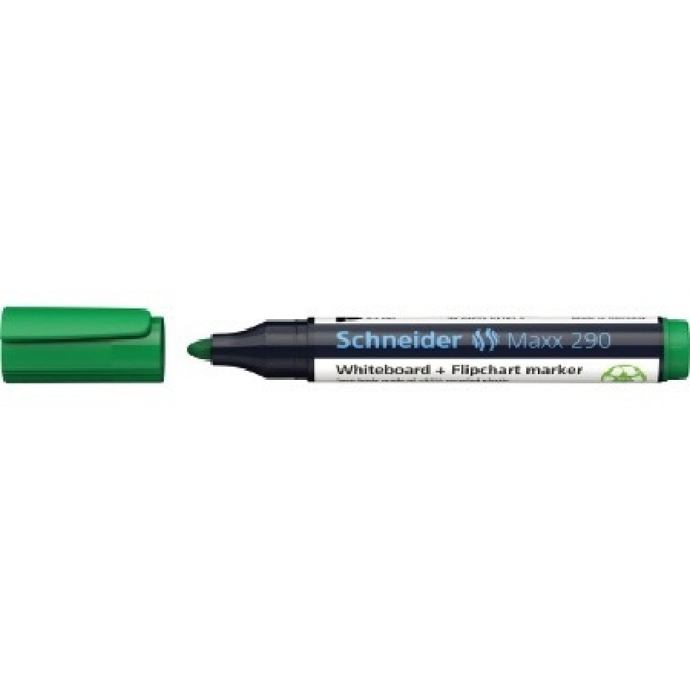 Produktabbildung: Schneider Boardmarker Maxx 290 129004 1-3mm Rundspitze grün
