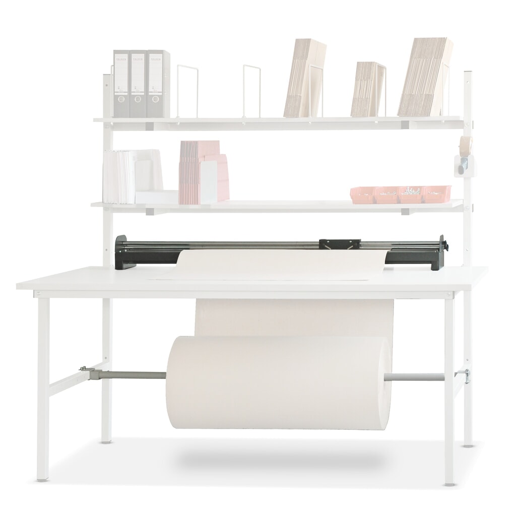 Schneidvorrichtung und Untertischachse für DAHMEN Packtische Basic, Classic und Multiplex, für Breite 2.000 mm Produktabbildung: Schneidvorrichtung und Untertischachse für DAHMEN Packtische Basic, Classic und Multiplex, für Breite 2.000 mm