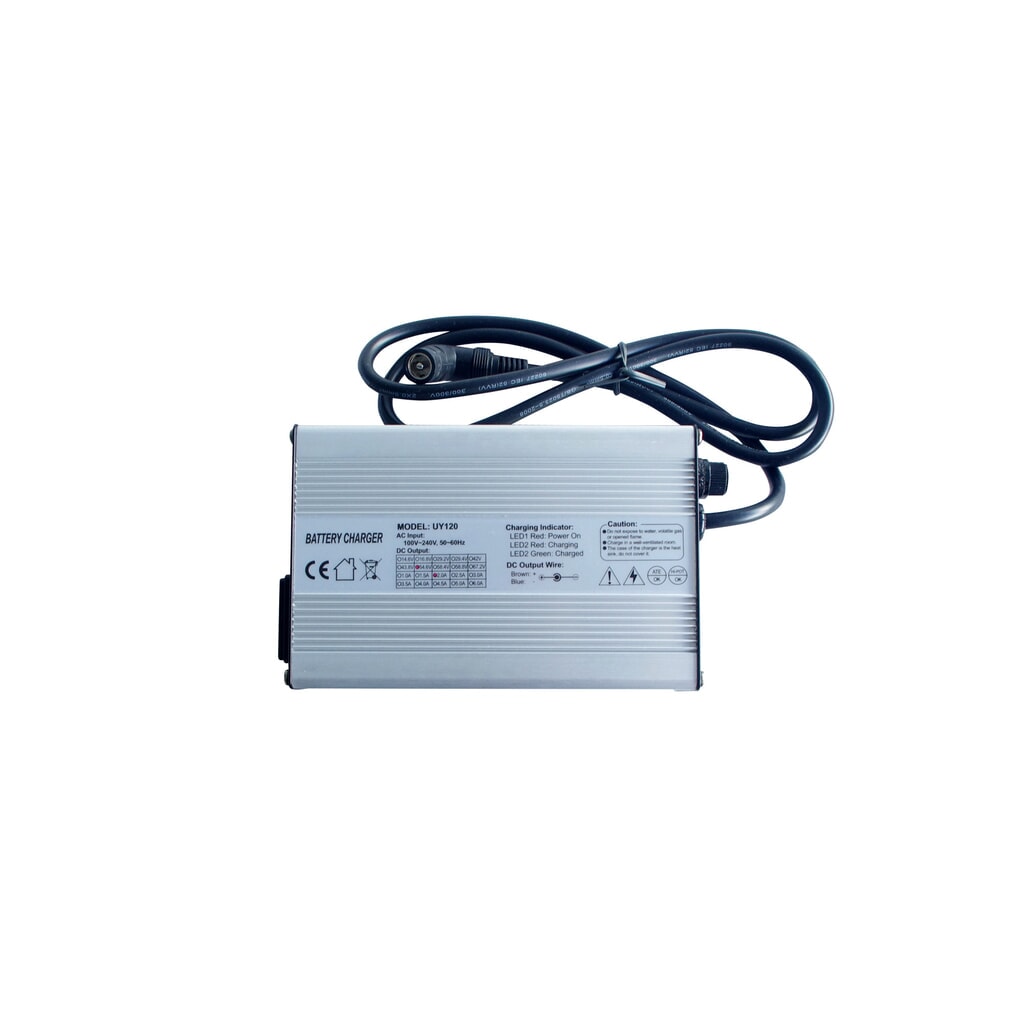 Schnell-Ladegerät für ERGO Raupen-Treppensteiger CT150/300A/420S Produktabbildung: Schnell-Ladegerät für ERGO Raupen-Treppensteiger CT150/300A/420S