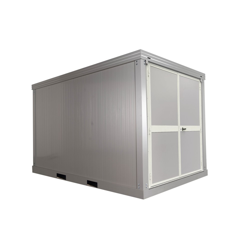 Produktabbildung: BOS® Schnellbaucontainer ThermoSafe TS+, HxBxT 2.400 x 2.420 x 6.090 mm, isolierter Boden
