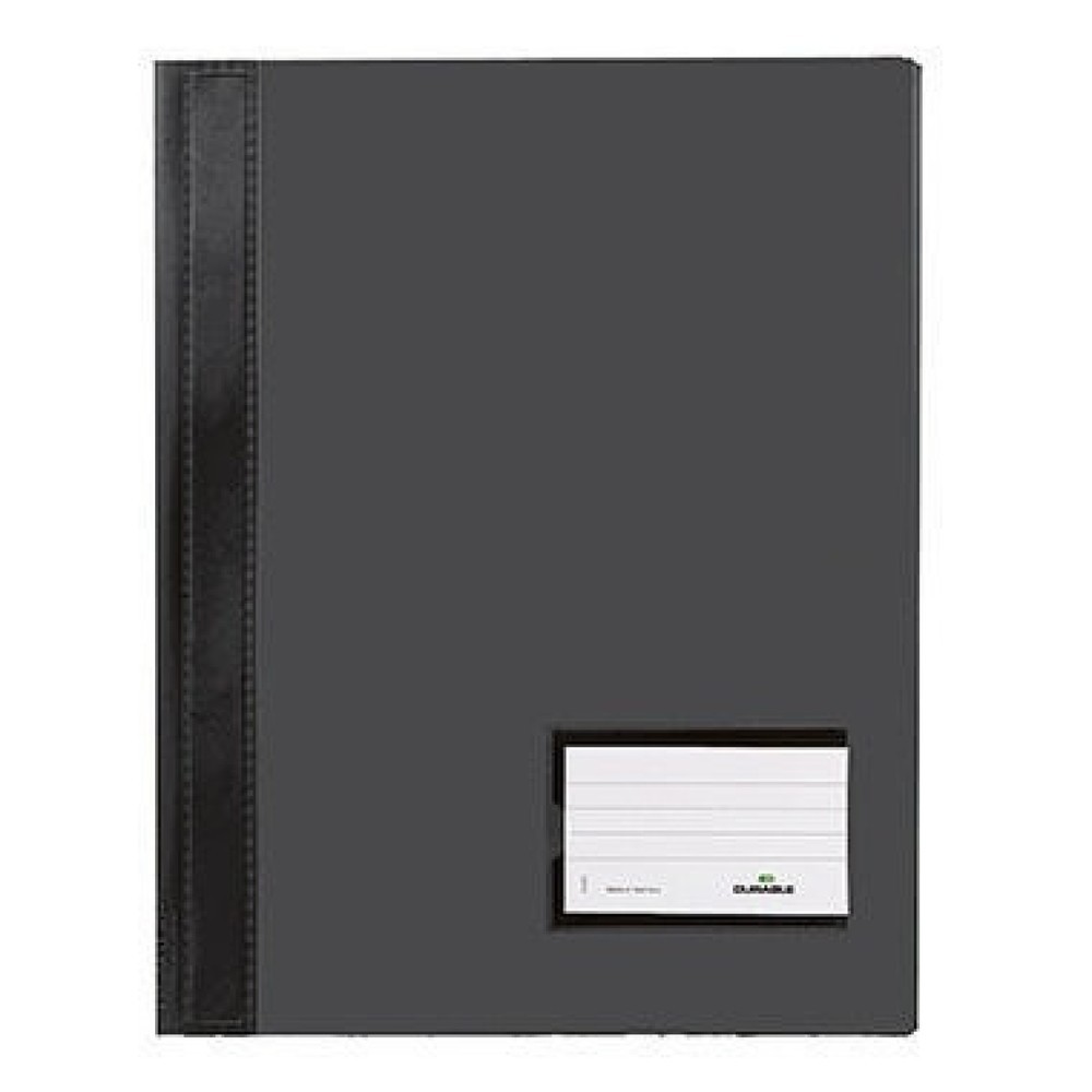 Produktabbildung: DURABLE Schnellhefter DURALUX 268001 DIN A4 Hartfolie schwarz