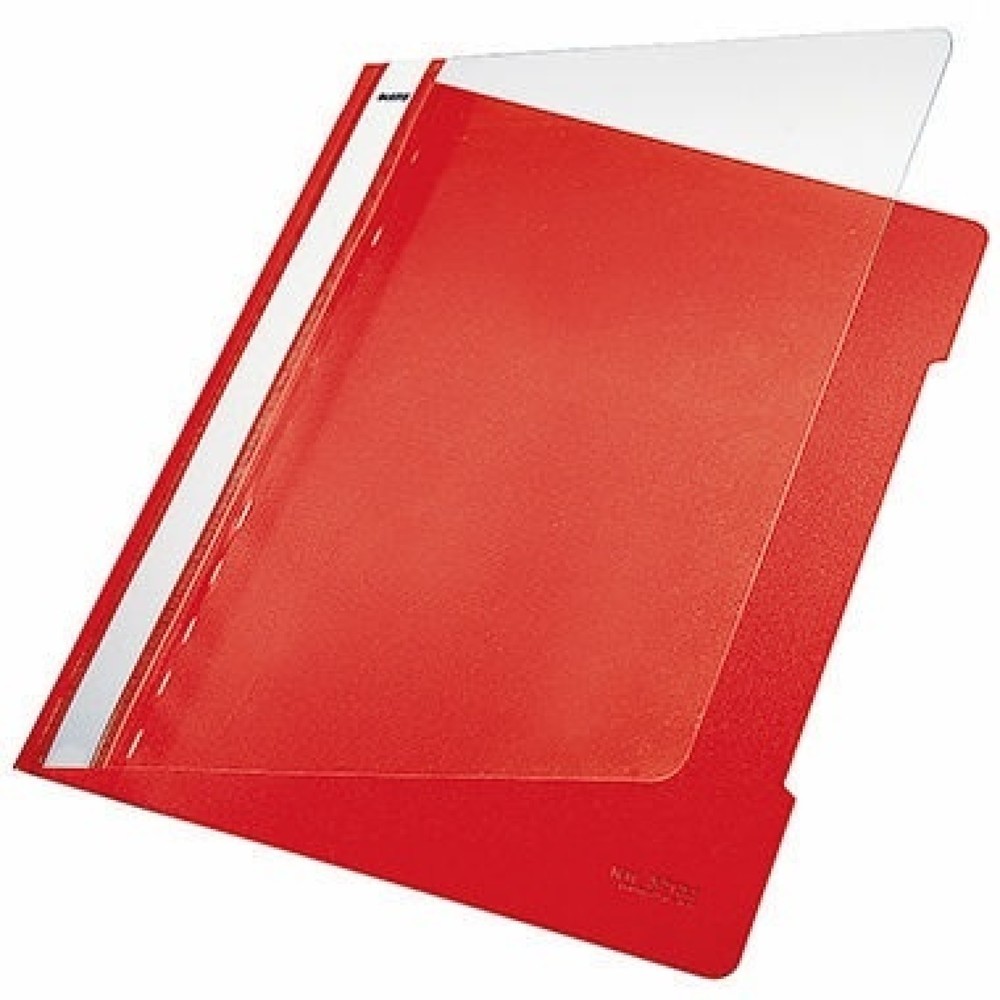 Produktabbildung: Leitz Schnellhefter 41910025 DIN A4 max. 250Blatt PVC rot