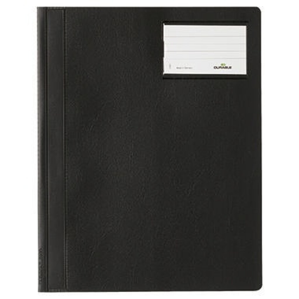 DURABLE Schnellhefter 250001 DIN A4 Polyethylen schwarz Produktabbildung: DURABLE Schnellhefter 250001 DIN A4 Polyethylen schwarz