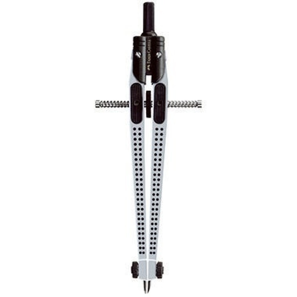 Produktabbildung: Faber-Castell Zirkel GRIP 2001 174472 Metall silber