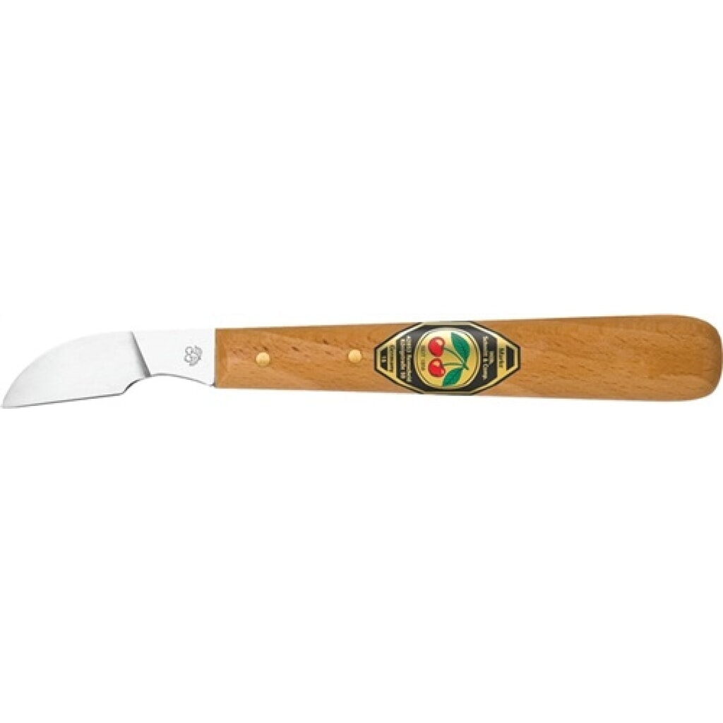 Schnitzmesser m.langer schräger Schneide KIRSCHEN Produktabbildung: Schnitzmesser m.langer schräger Schneide KIRSCHEN