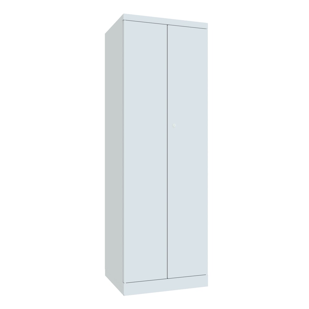 Product afbeelding: Schoonmaakkast PAVOY, hxbxd 1.800 x 600 x 500 mm, lichtgrijs, lichtgrijs