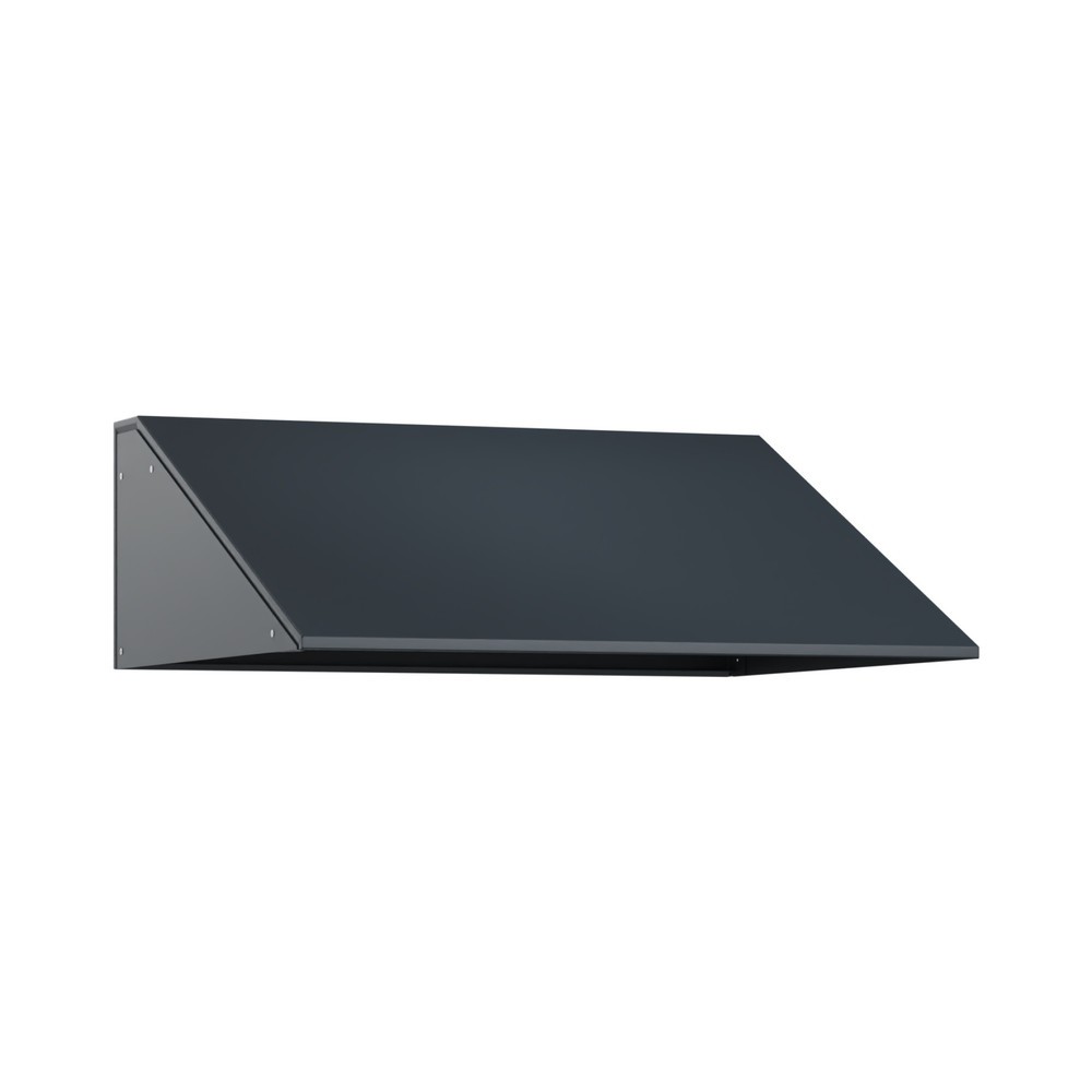 Produktabbildung: Schrägdachaufsatz für C+P Kleiderspind, anthrazitgrau, Breite 600 mm