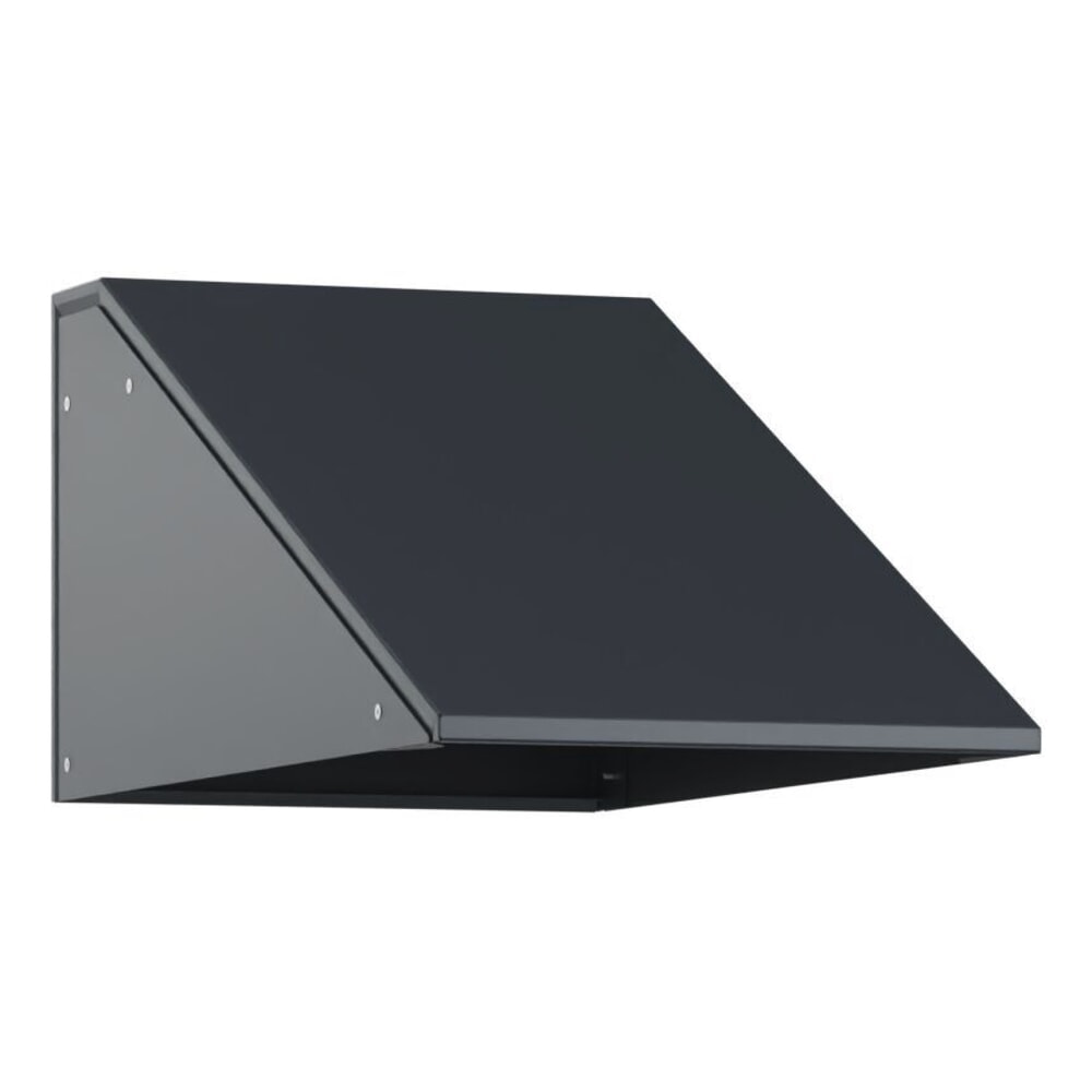 Produktabbildung Nr. 1: Schrägdachaufsatz für C+P Kleiderspind, anthrazitgrau, Breite 250 mm