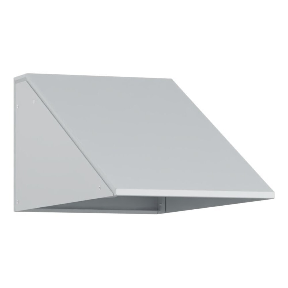 Produktabbildung: Schrägdachaufsatz für C+P Kleiderspind, lichtgrau, Breite 250 mm