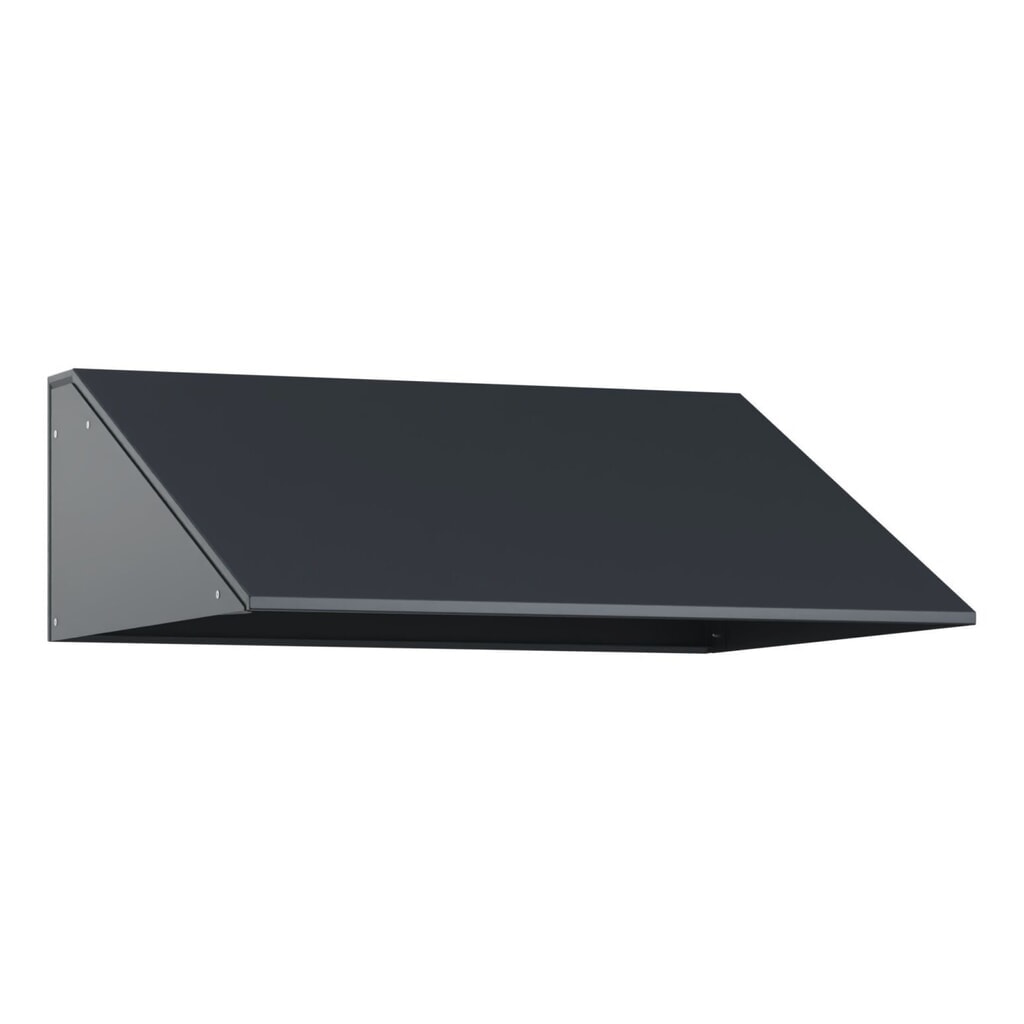 Schrägdachaufsatz für C+P Kleiderspind, anthrazitgrau, Breite 600 mm Produktabbildung: Schrägdachaufsatz für C+P Kleiderspind, anthrazitgrau, Breite 600 mm