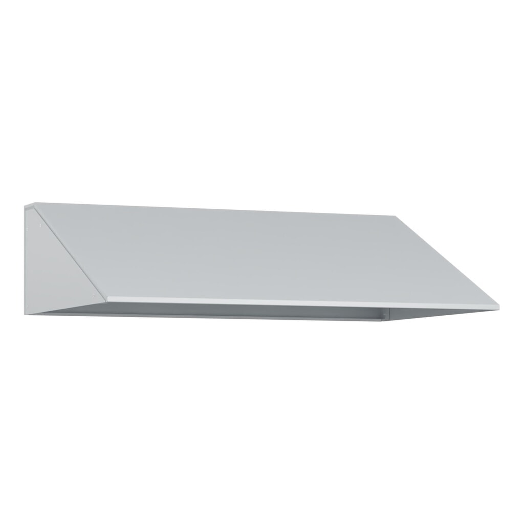 Schrägdachaufsatz für C+P Kleiderspind, lichtgrau, Breite 800 mm Produktabbildung: Schrägdachaufsatz für C+P Kleiderspind, lichtgrau, Breite 800 mm