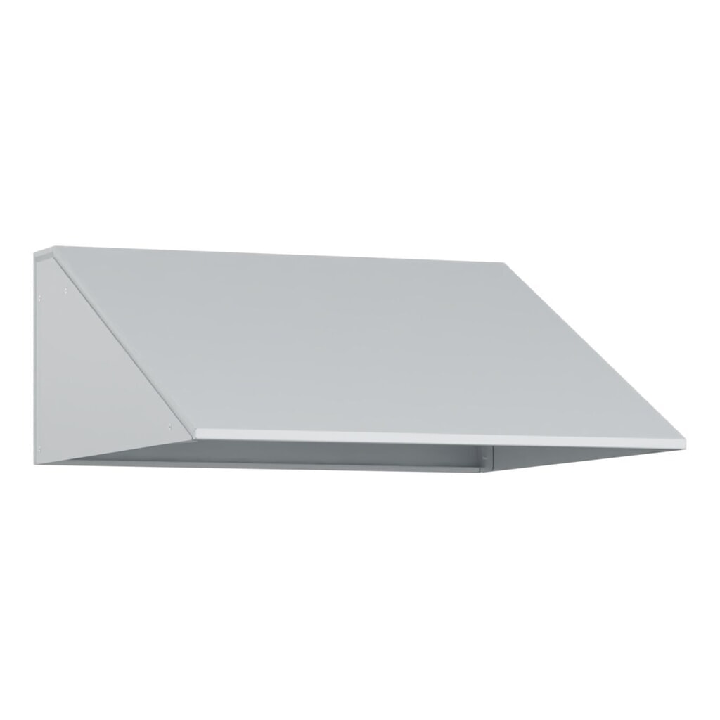 Schrägdachaufsatz für C+P Kleiderspind, lichtgrau, Breite 500 mm Produktabbildung: Schrägdachaufsatz für C+P Kleiderspind, lichtgrau, Breite 500 mm
