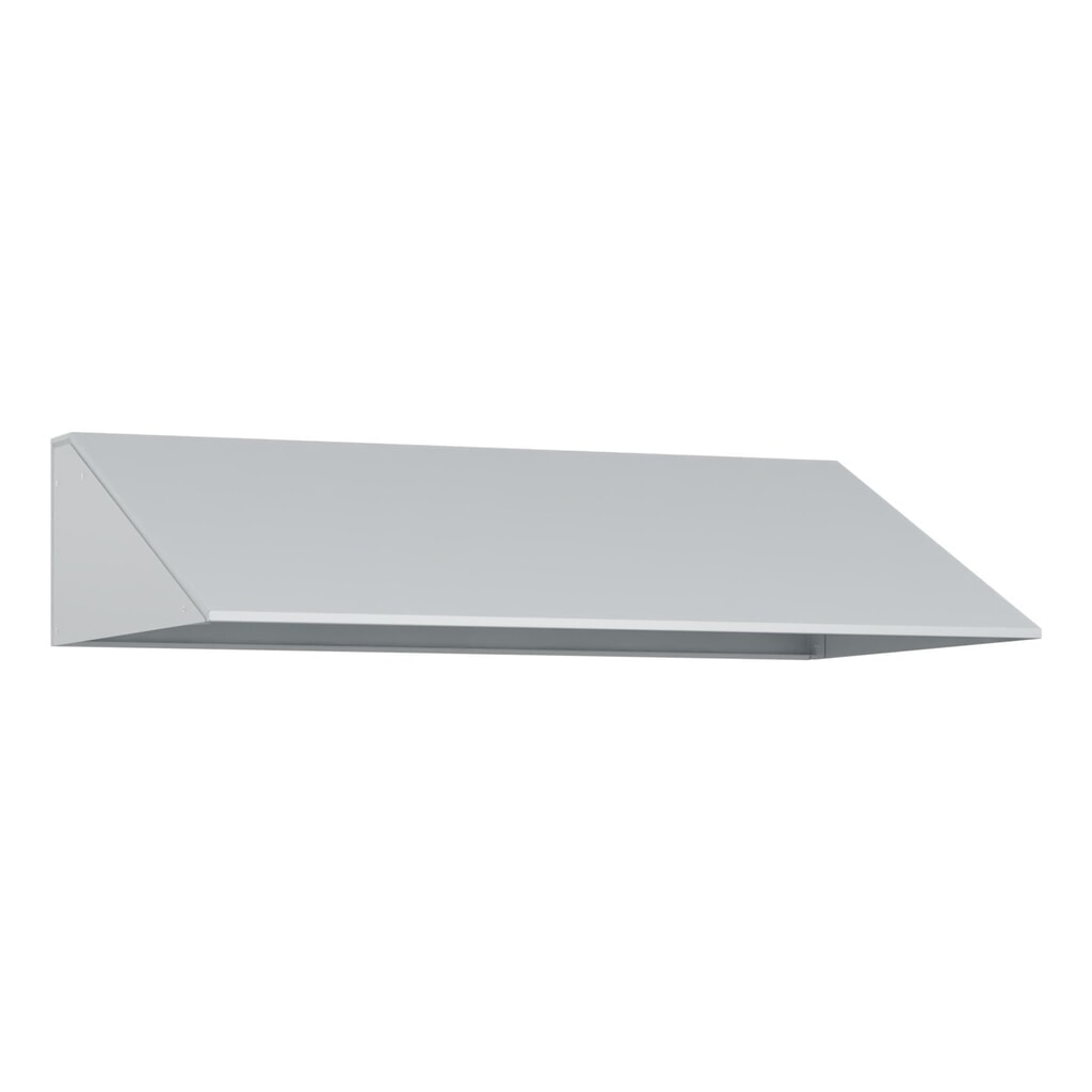 Schrägdachaufsatz für C+P Kleiderspind, lichtgrau, Breite 900 mm Produktabbildung: Schrägdachaufsatz für C+P Kleiderspind, lichtgrau, Breite 900 mm
