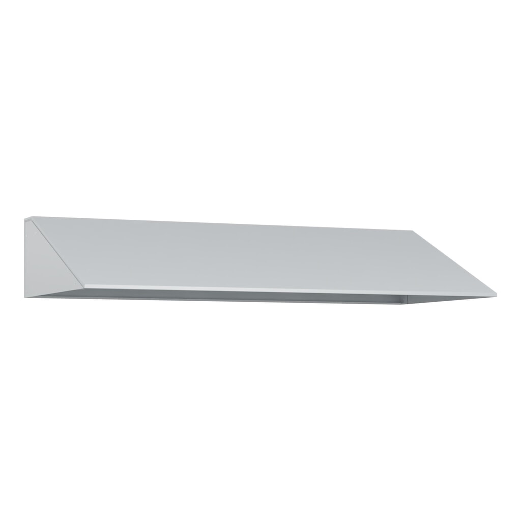 Schrägdachaufsatz für C+P Kleiderspind, lichtgrau, Breite 1200 mm Produktabbildung: Schrägdachaufsatz für C+P Kleiderspind, lichtgrau, Breite 1200 mm