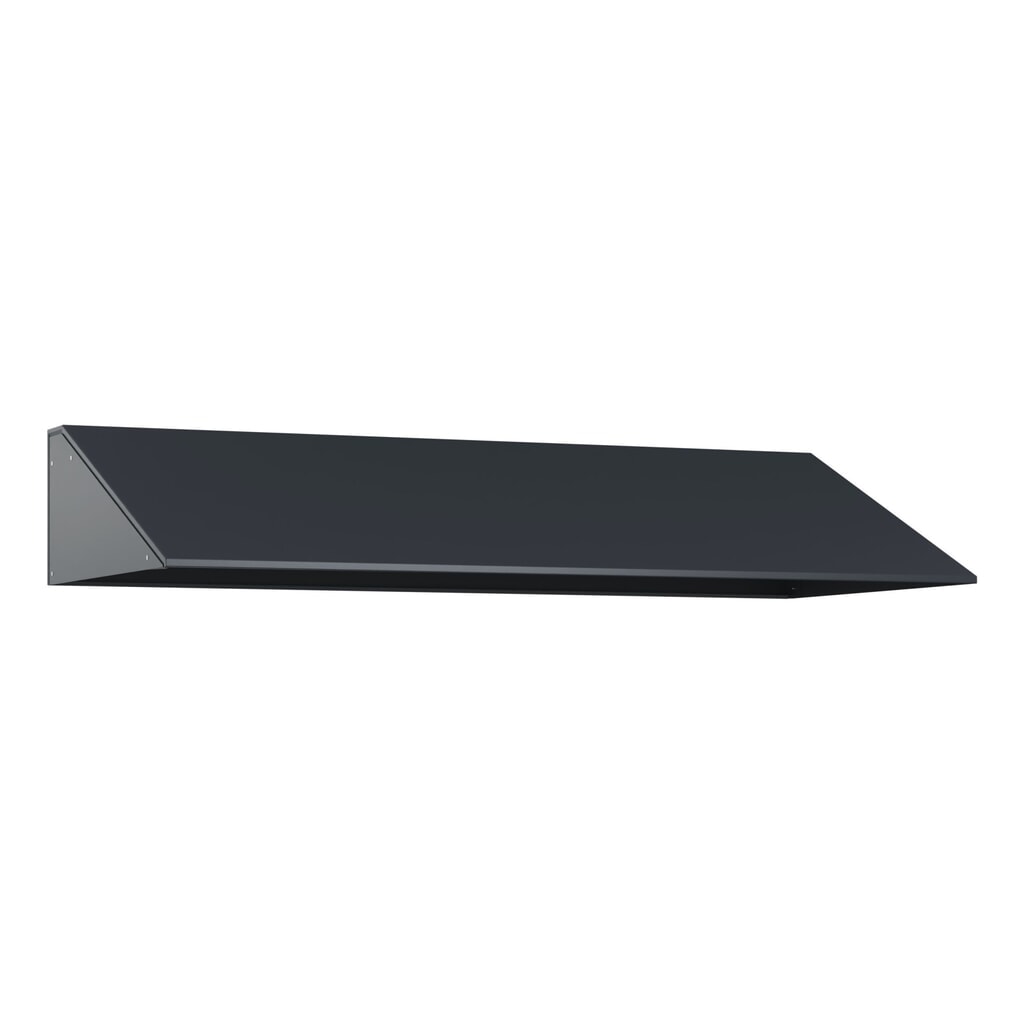 Produktabbildung: Schrägdachaufsatz für C+P Kleiderspind, anthrazitgrau, Breite 1200 mm
