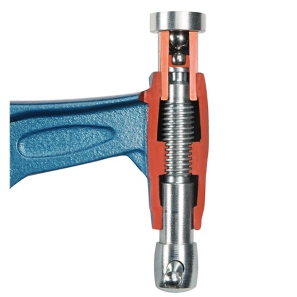 Produktabbildung Nr. 2: Schraubzwinge 4003-H Spann-W. 400mm, Ausl. 120mm Q. 35x8mm URKO Super Extra
