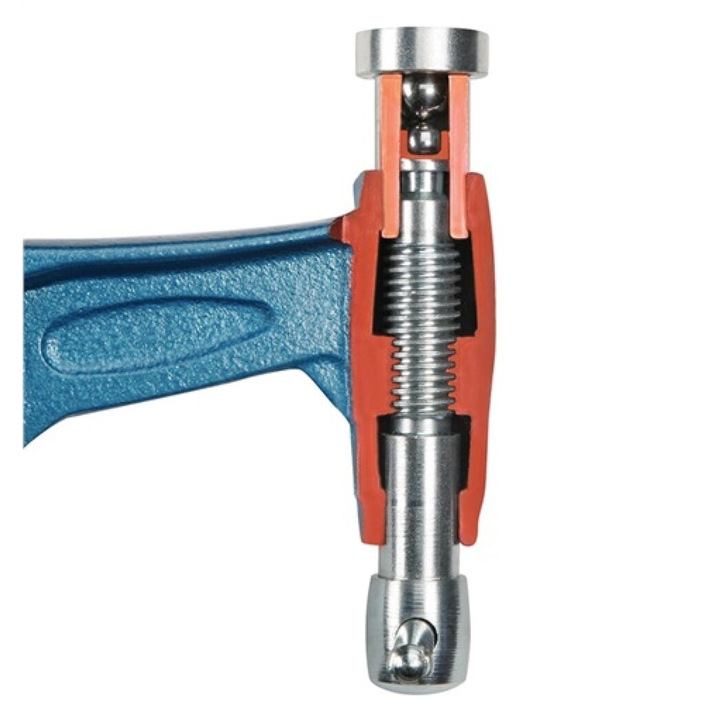 Produktabbildung Nr. 2: Schraubzwinge 4003-H Spann-W. 400mm, Ausl. 120mm Q. 35x8mm URKO Super Extra