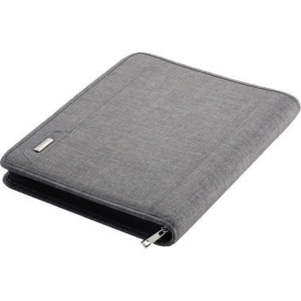 ALASSIO Orgamappe LAZIO 30116 A4 Polyester grau Produktabbildung: ALASSIO Orgamappe LAZIO 30116 A4 Polyester grau