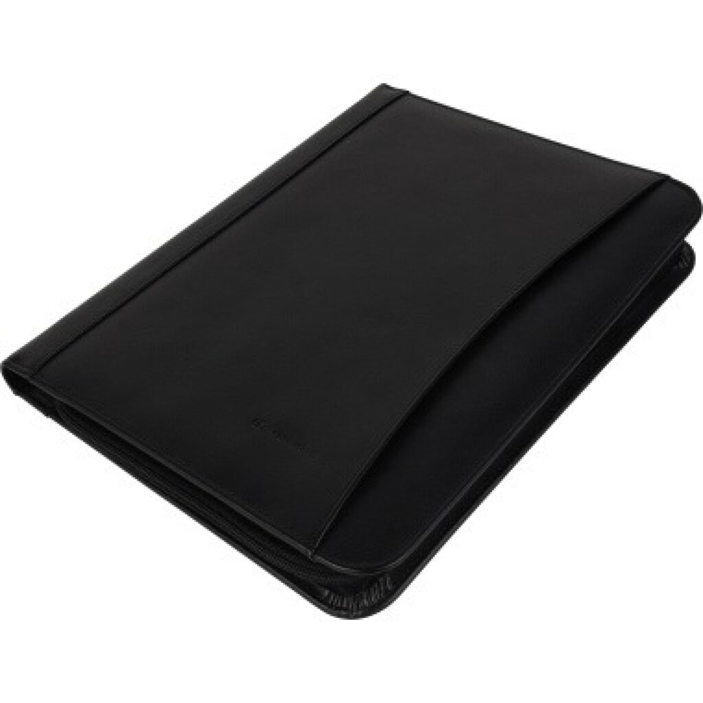 Produktabbildung: Soennecken Schreibmappe Düsseldorf 5163 Lederimitat schwarz