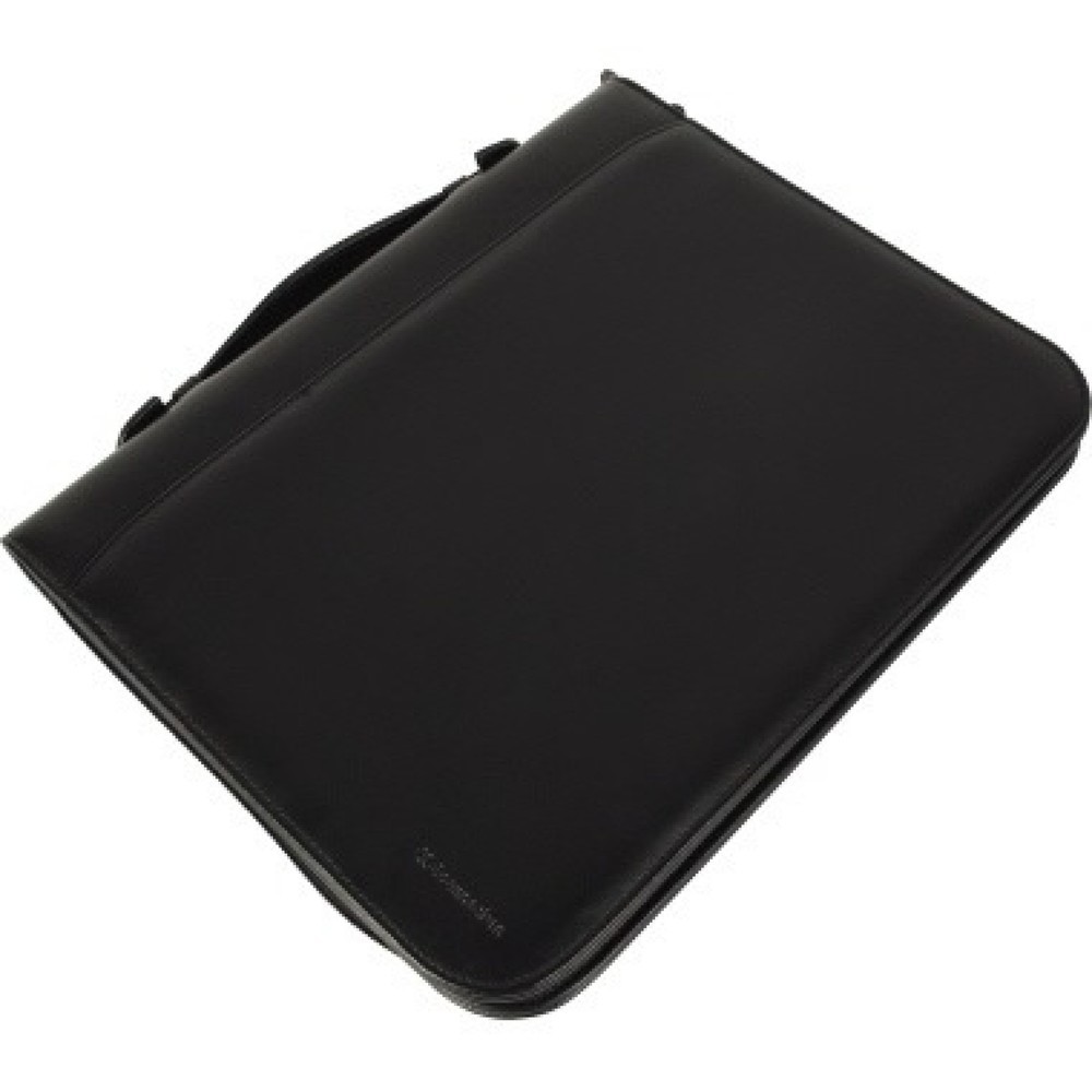 Produktabbildung: Soennecken Schreibmappe Essen 5164 Griff Lederimitat schwarz