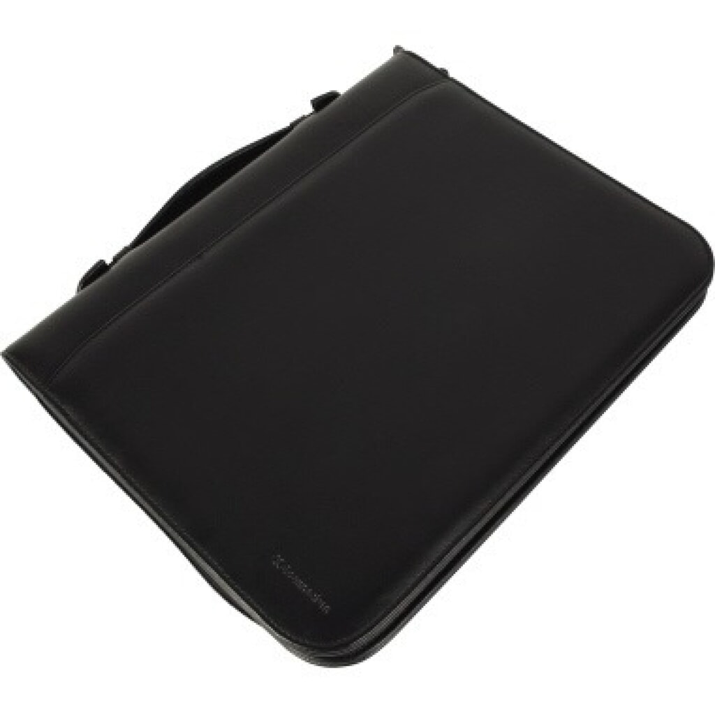 Produktabbildung: Soennecken Schreibmappe Essen 5164 Griff Lederimitat schwarz