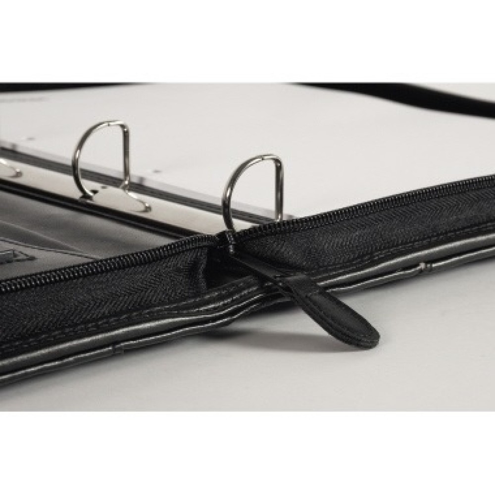 Produktabbildung Nr. 4: Soennecken Schreibmappe Essen 5164 Griff Lederimitat schwarz