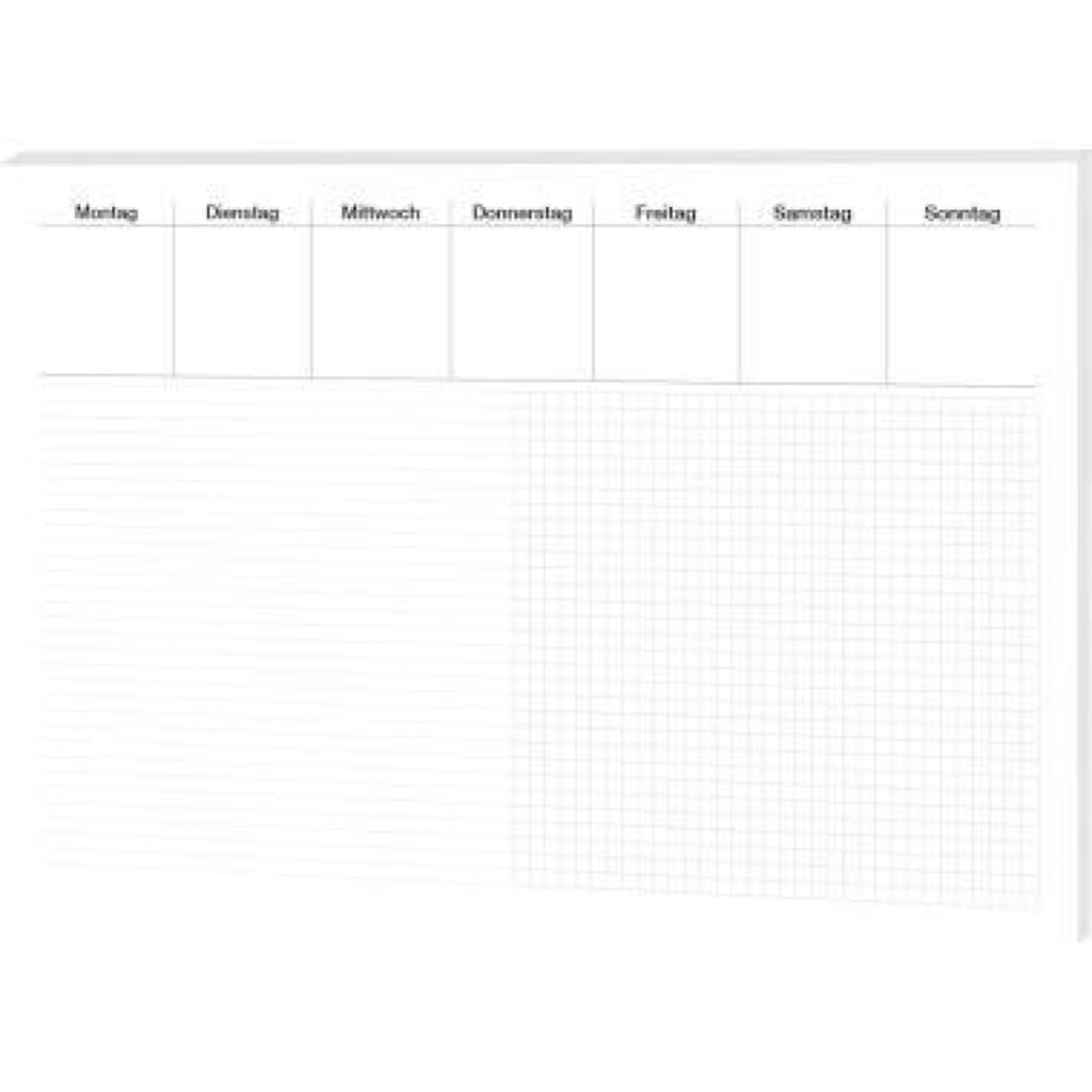 Produktabbildung Nr. 1: RNK Schreibunterlage Office 46632 480x330mm 30Blatt liniert/kariert