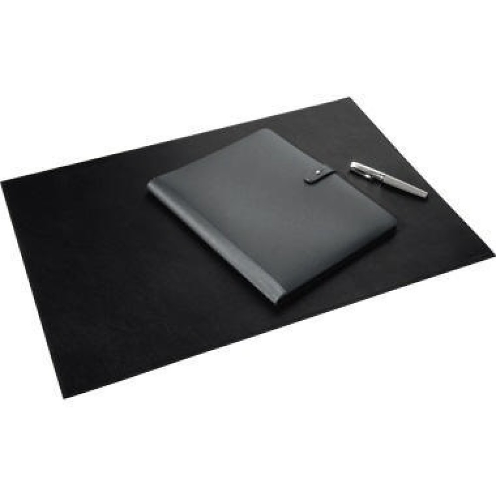 Produktabbildung: DURABLE Schreibunterlage 730501 65x45cm Rindsleder/Vlies schwarz