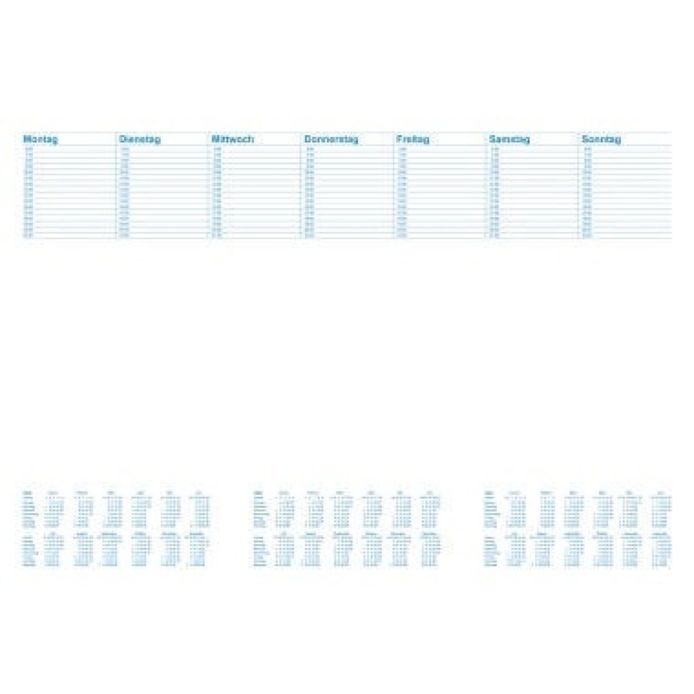 Produktabbildung: RNK Schreibunterlage Office 46633 480x330mm 30Blatt blanko/Kalender