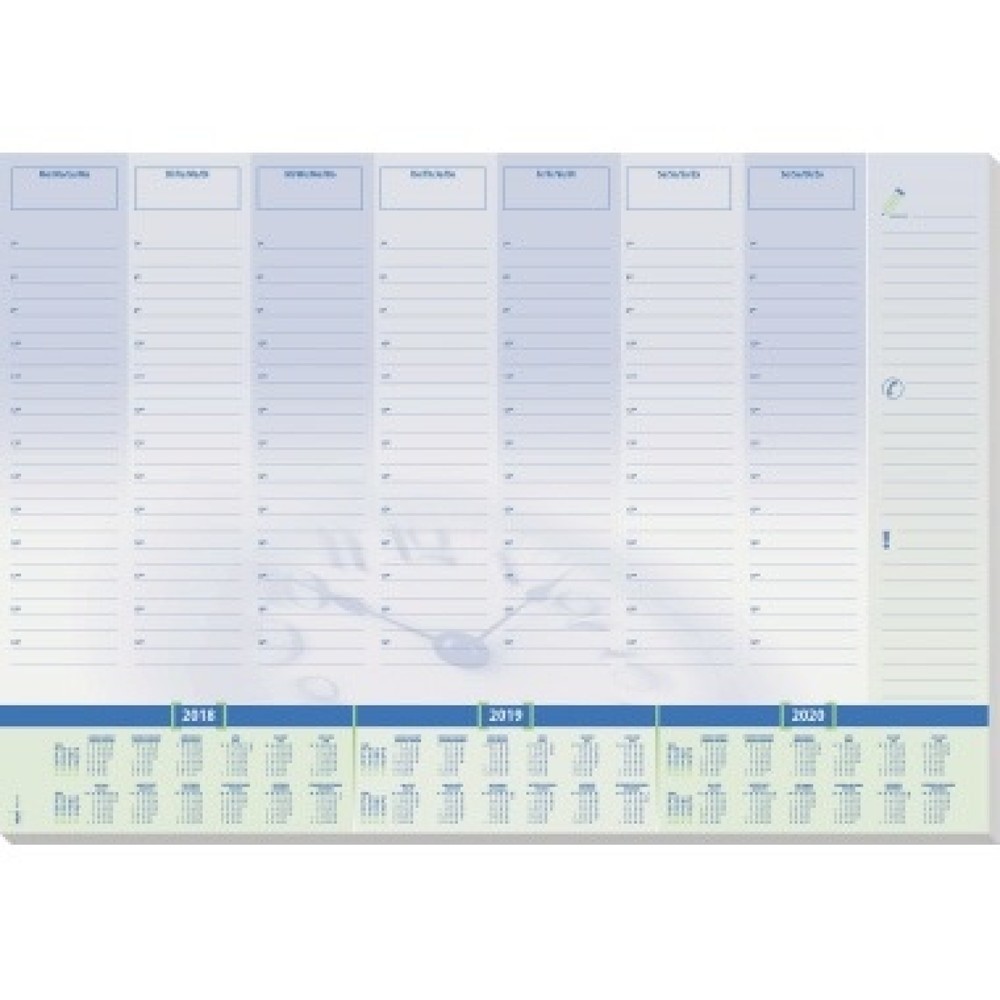 Produktabbildung: Sigel Schreibunterlage Time HO350 59,5x41cm 30Blatt