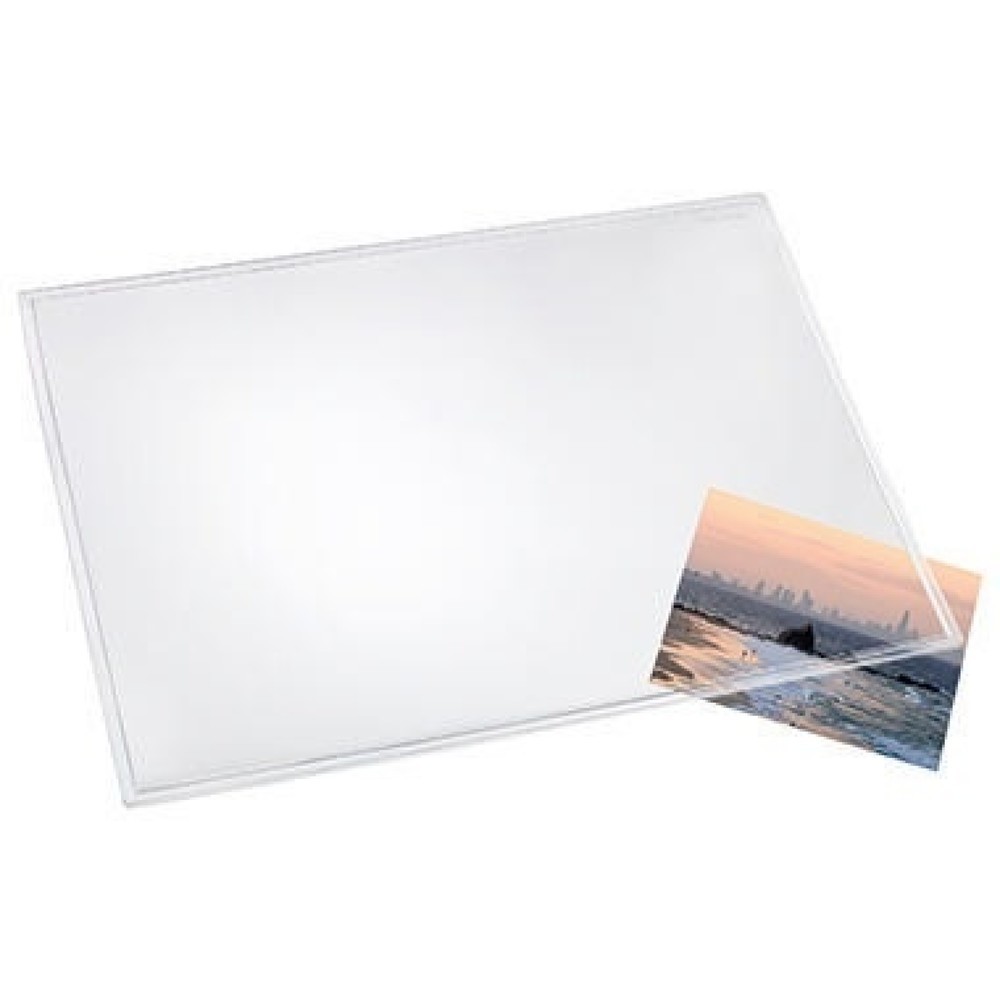 Produktabbildung: Läufer Schreibunterlage Durella 43700 50x70cm transparent klar
