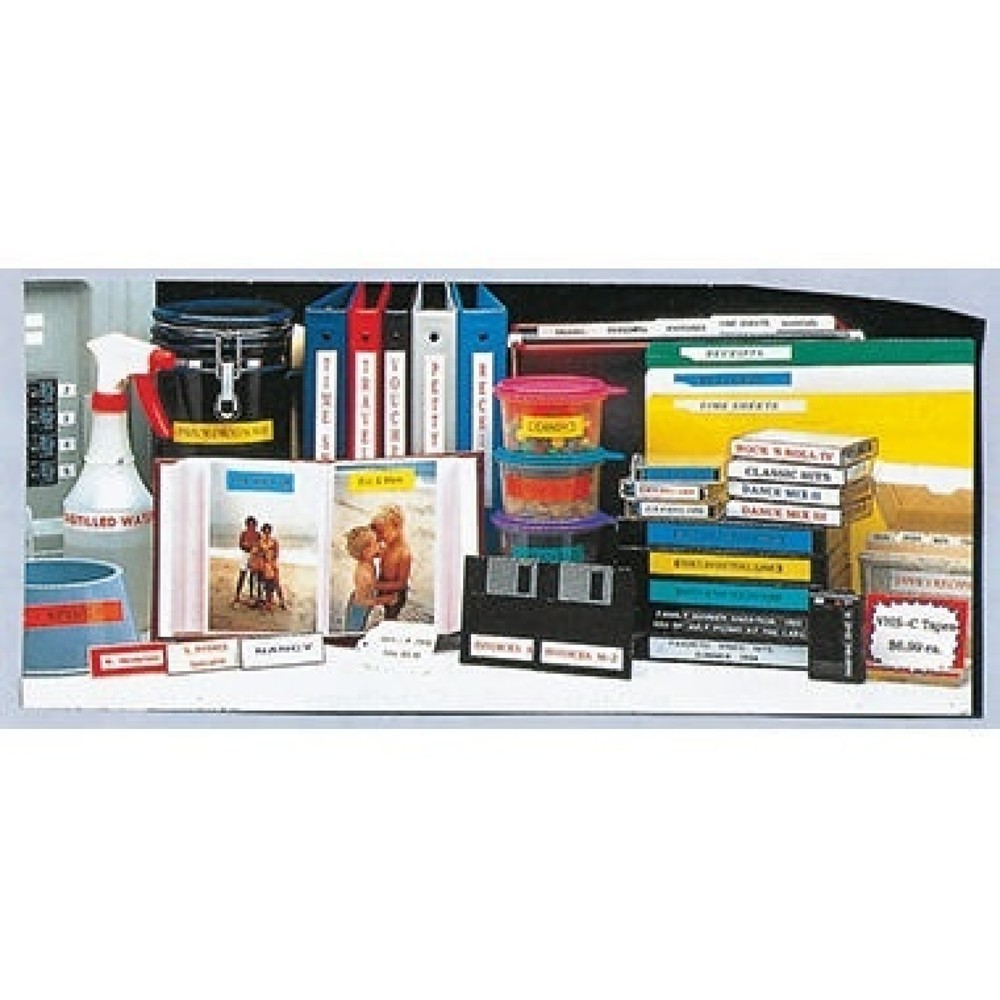 Produktabbildung Nr. 2: P-touch Schriftbandkassette TZE611 6mmx8m laminiert sw auf ge