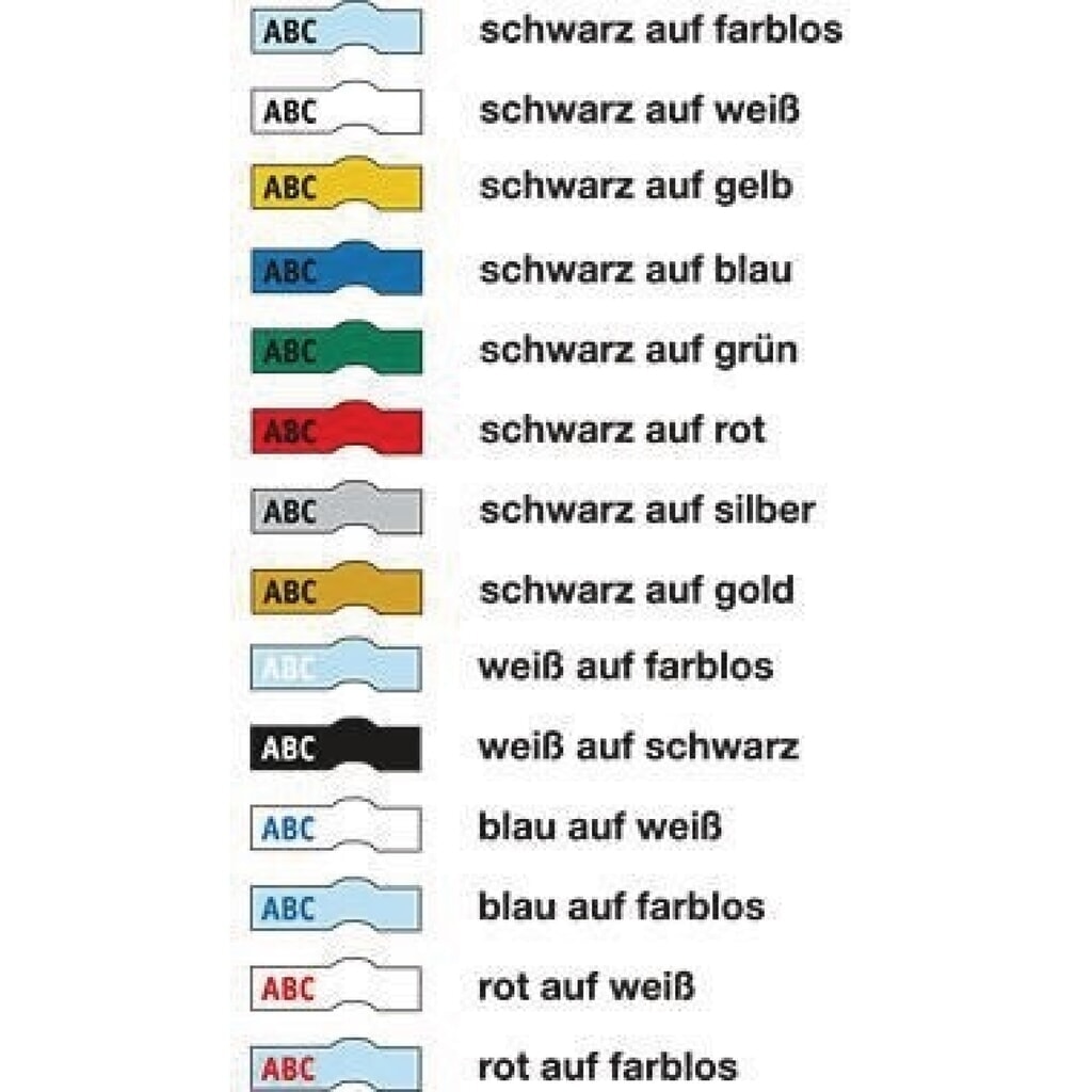 Produktabbildung Nr. 5: P-touch Schriftbandkassette TZE435 12mmx8m laminiert ws auf rt