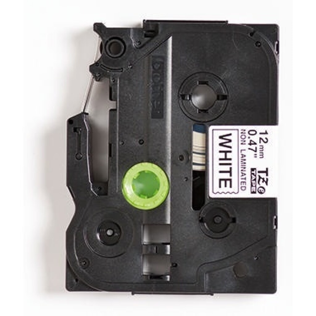 P-touch Schriftbandkassette TZEN231 12mmx8m unlaminiert sw auf ws Produktabbildung: P-touch Schriftbandkassette TZEN231 12mmx8m unlaminiert sw auf ws