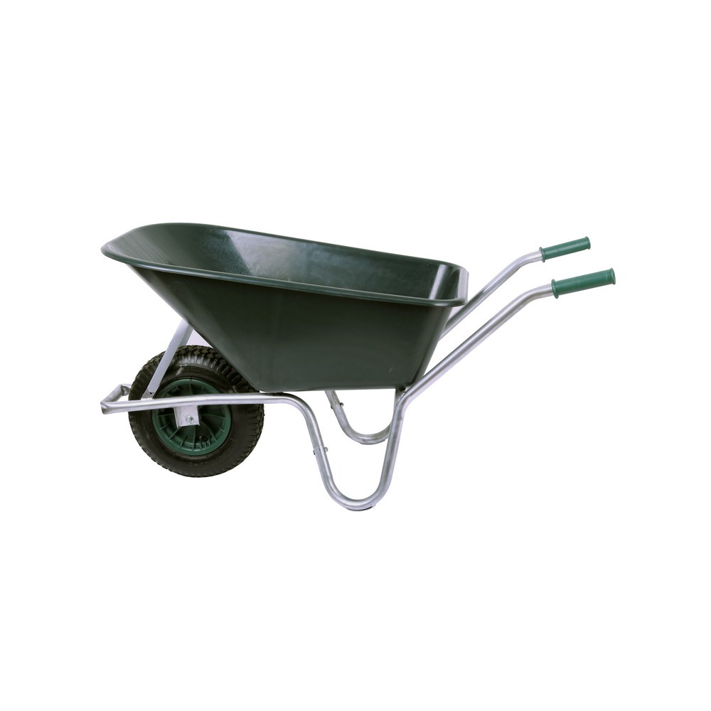 Produktabbildung Nr. 1: Schubkarre, TK 150 kg, 100 l, PVC grün